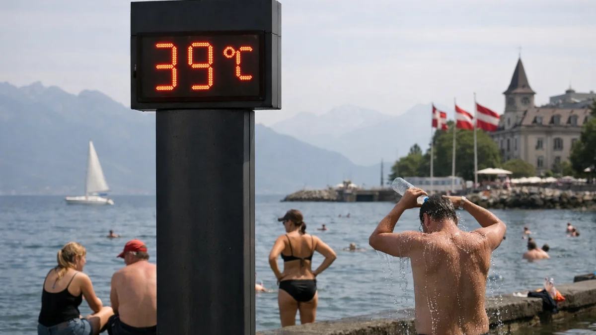 Central Europe Shatters Heat Records in Switzerland Denmark and Czech Republic