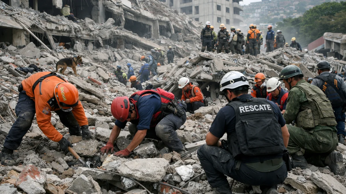 Death Toll in Venezuela Earthquakes Climbs Past 1400 as Rescue Efforts Continue