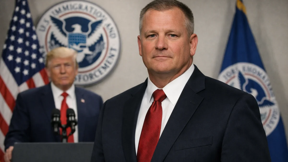 Trump Nominates Former Oklahoma Trooper Lance Schroyer as Next ICE Director
