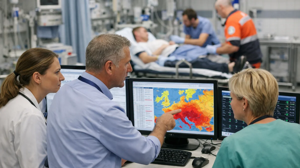 Public Health Officials Monitor Heat Related Illnesses Across Europe Amid Record Temperatures