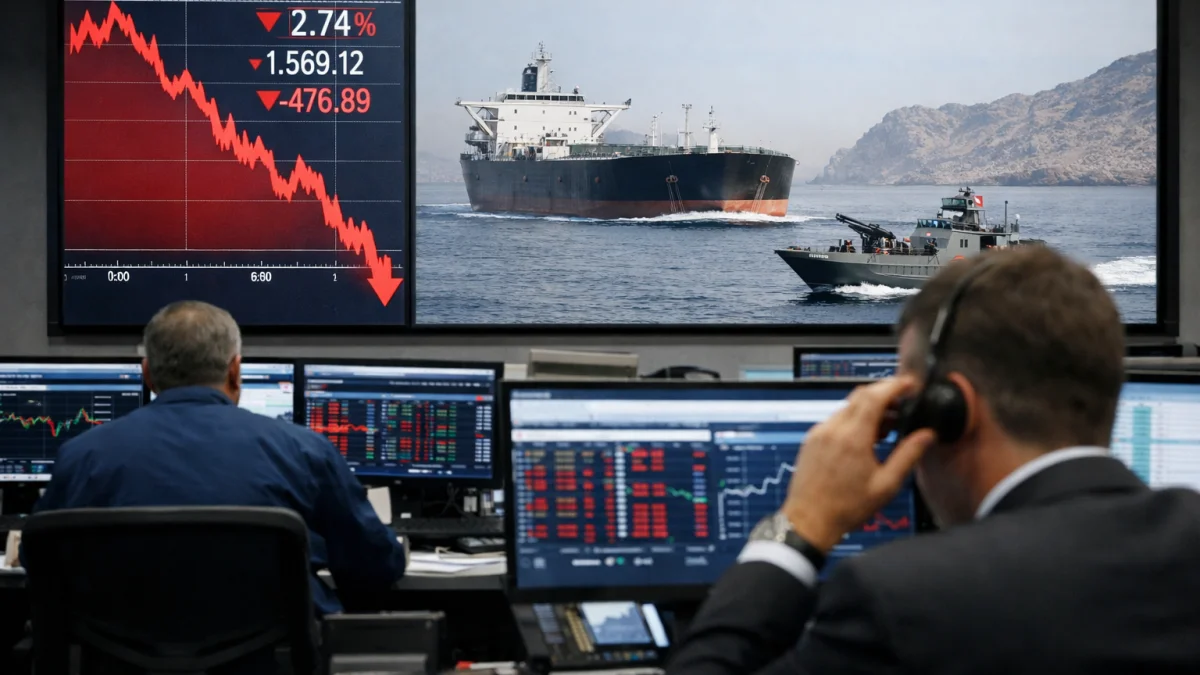 Global Markets React to Escalating Tensions in Strait of Hormuz Over Oil Shipping Routes