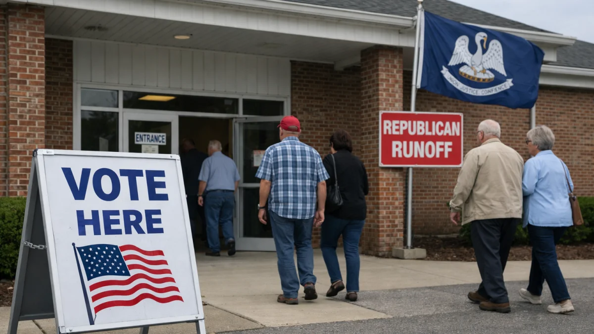 Louisiana Voters Head to Polls in Republican Senate Runoff Election