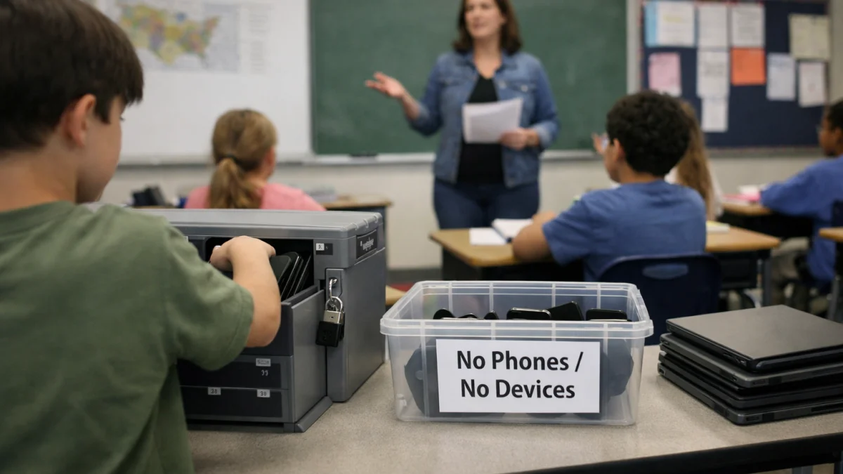 School Districts Across US Expand Limits on Student Screen Time in Classrooms