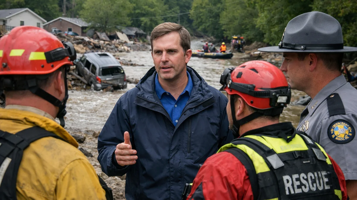 Kentucky Governor Declares Emergency After Deadly Flash Floods