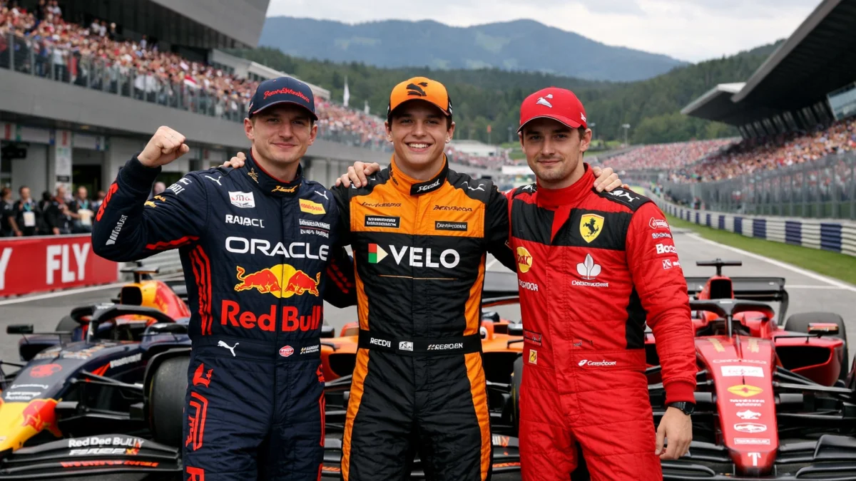 Formula One Qualifying Results Announced for Austrian Grand Prix