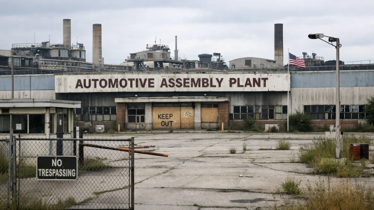 Auto Industry Monitors Fate of Shuttered Plants Amid US Trade Deal Talks
