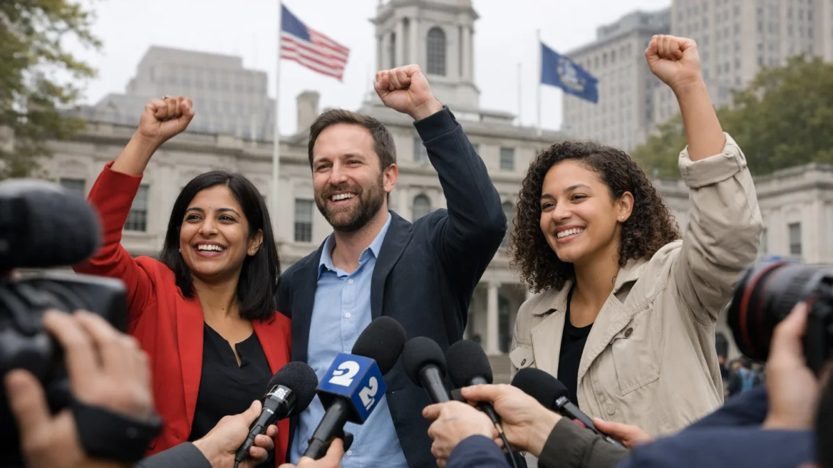 Democratic Socialist Candidates Achieve Wins in New York City Elections