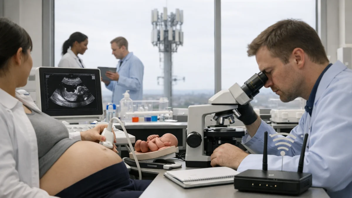 Researchers Study Long Term Effects of Prenatal Exposure to Wireless Radiation