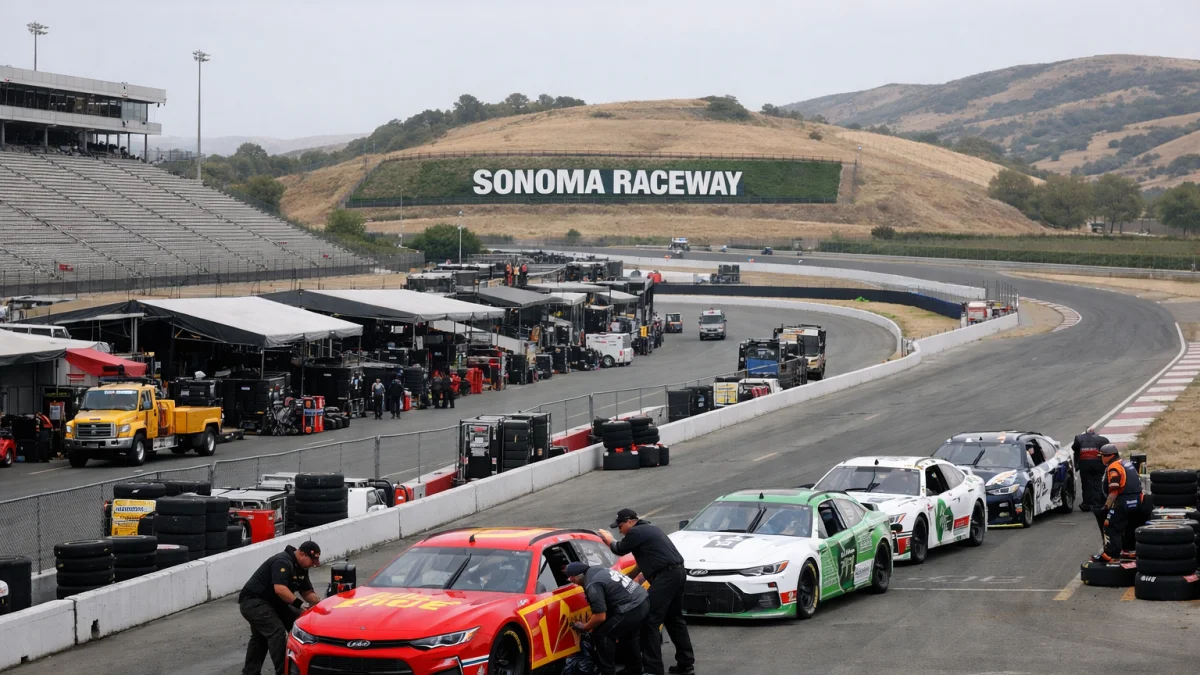 NASCAR Prepares for Toyota Save Mart 350 Race at Sonoma