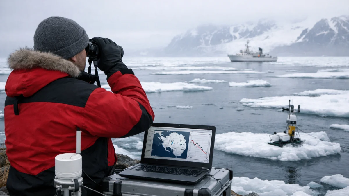 Arctic Sea Ice Monitoring Shows Continued Decline Trends This Season