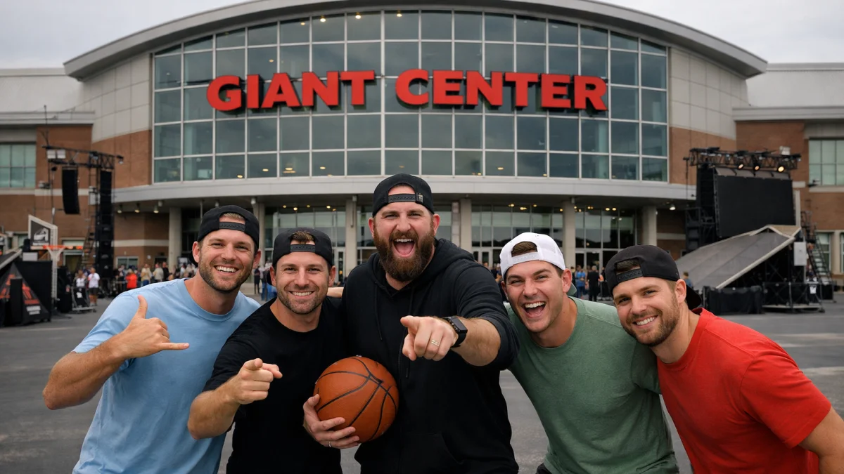 Dude Perfect Announces Live Show at Giant Center in Hershey
