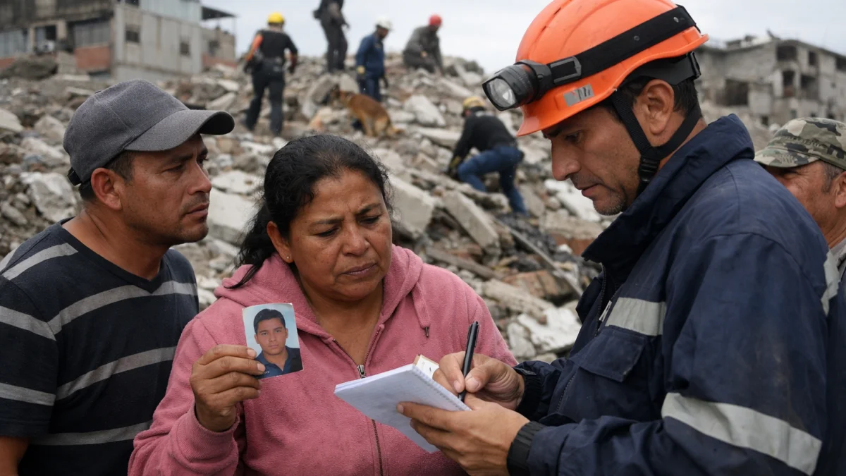 Venezuelan Families Searching for Missing Relatives Weeks After Twin Earthquakes