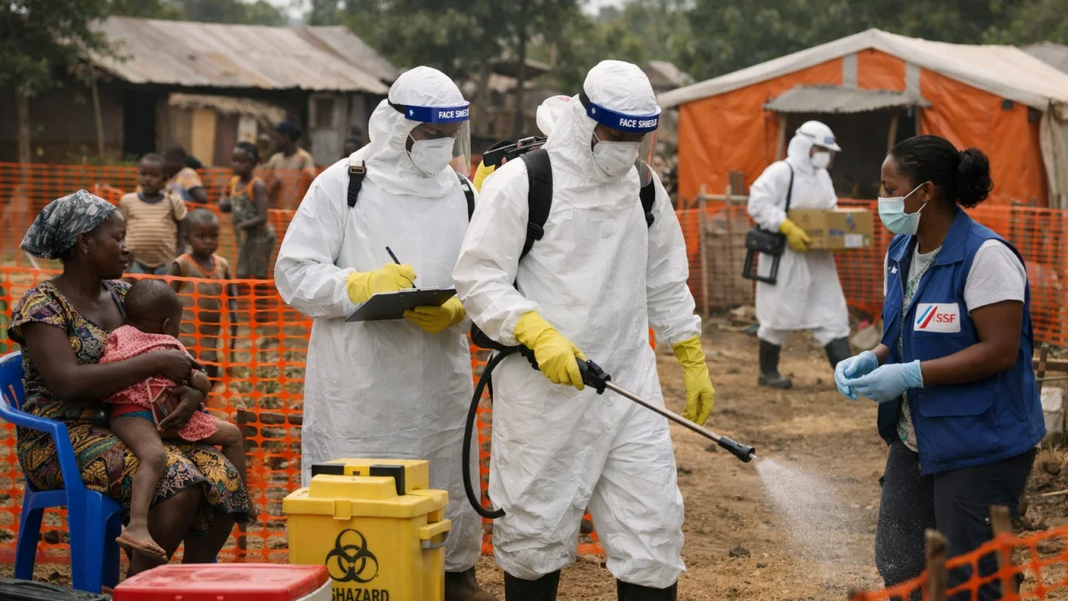 Humanitarian Workers Race to Contain Ebola While Supporting Vulnerable Communities