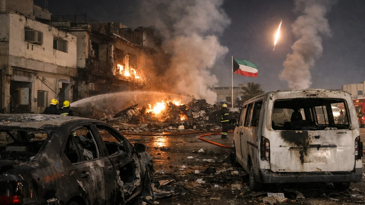 Iran Launches Attacks on Bahrain and Kuwait After US Strikes
