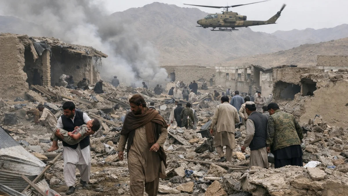 Pakistan Strikes Kill Dozens in Afghanistan Amid Border Tensions