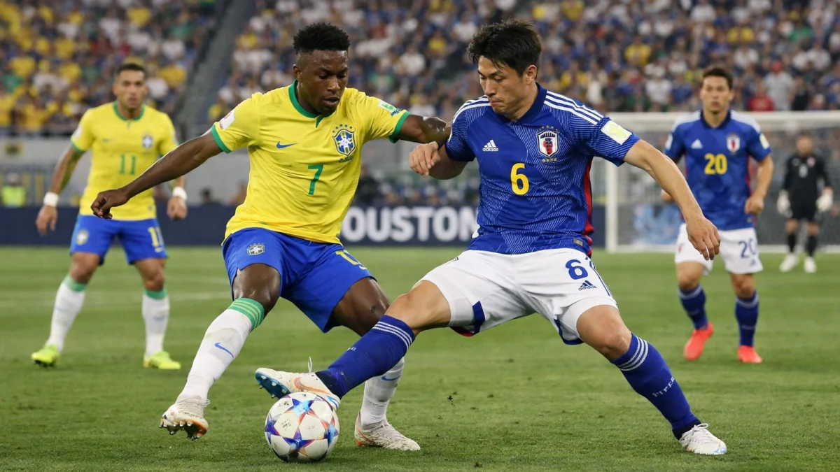 Brazil Faces Japan in World Cup Round of 32 Clash in Houston