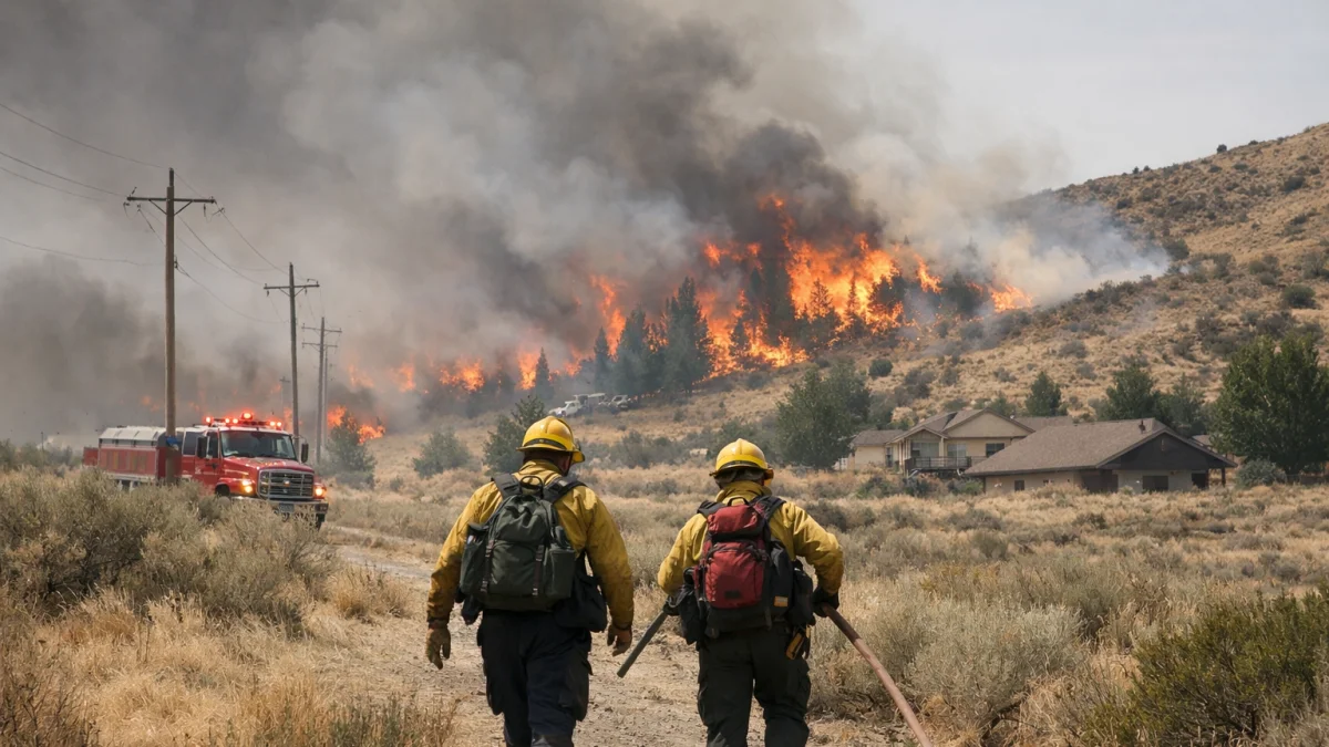 Wildfires Intensify Across Western US Amid Extreme Heat and Wind