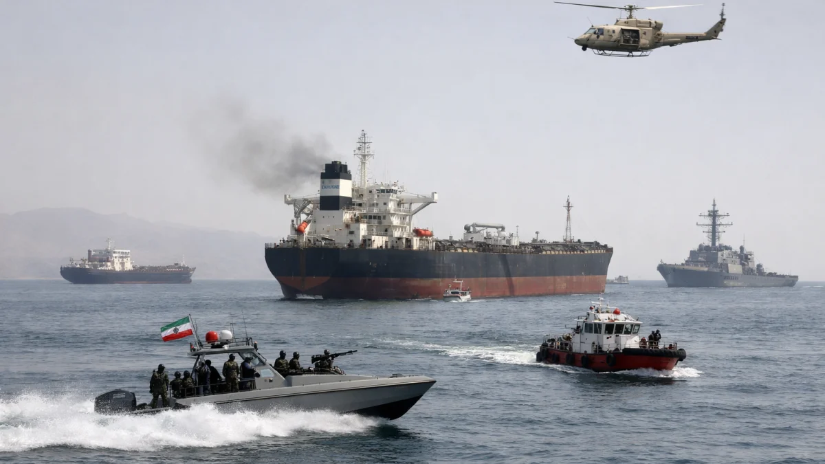 Strait of Hormuz Vessel Traffic Remains Disrupted After Iran Strike