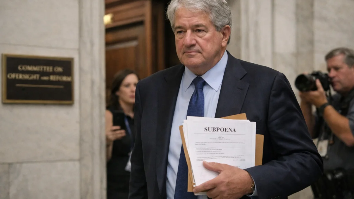 House Oversight Committee Subpoenas Billionaire Leon Black Over Epstein NDAs