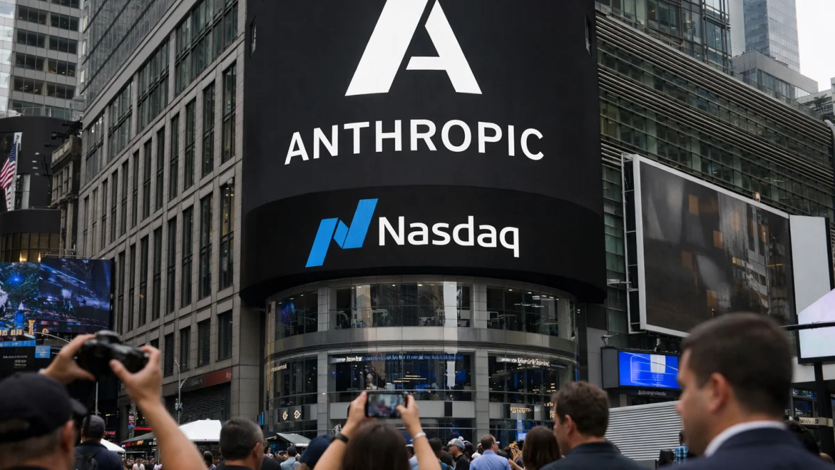 Anthropic Targets October Nasdaq Listing as AI IPO Race Accelerates