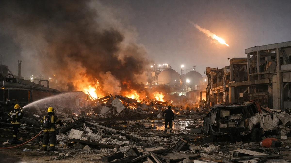 Iran Strikes Gulf State Facilities, Targeting Bahrain and Kuwait