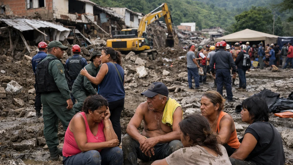 Venezuela Government's Crisis Response Faces Mounting Criticism from Survivors