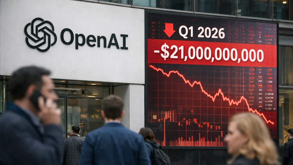 OpenAI Posts Over Twenty-One Billion Dollar Loss in First Quarter of 2026
