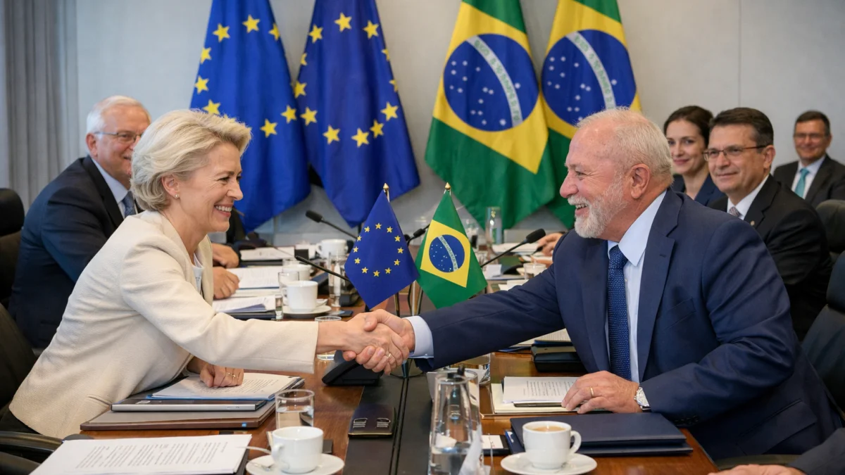 Europe and Brazil Forge Closer Trade Ties Under US Tariff Pressure