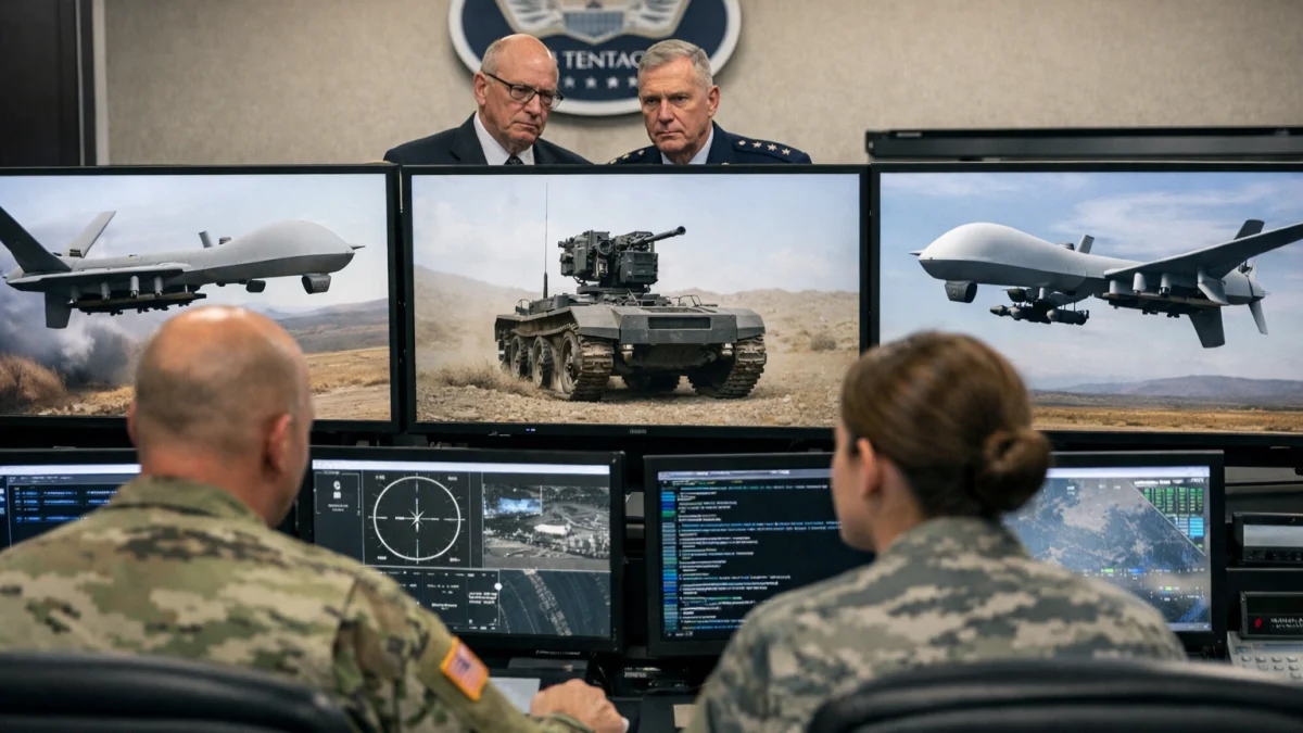 Pentagon's 90-Day Autonomous Weapons Rewrite Raises Human Oversight Stakes