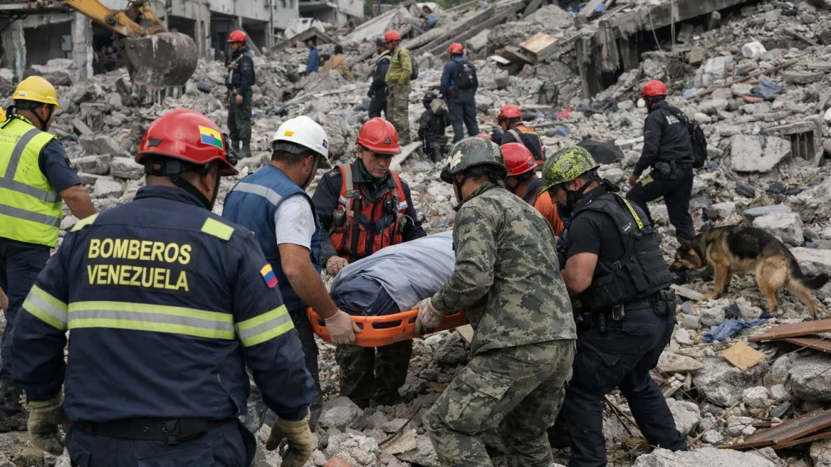 Venezuela Earthquake Death Toll Surpasses 1,700 Amid Search Efforts