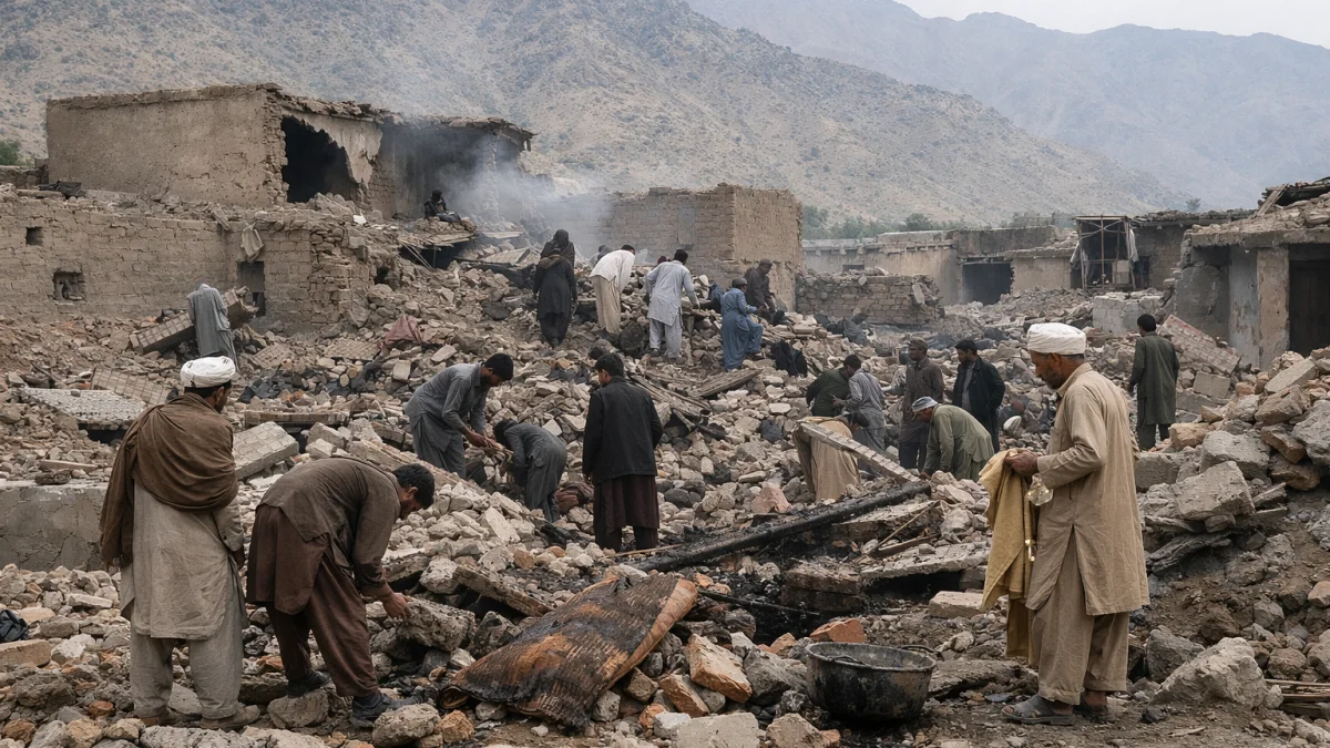 Pakistan Airstrikes Along Afghan Border Kill Civilians