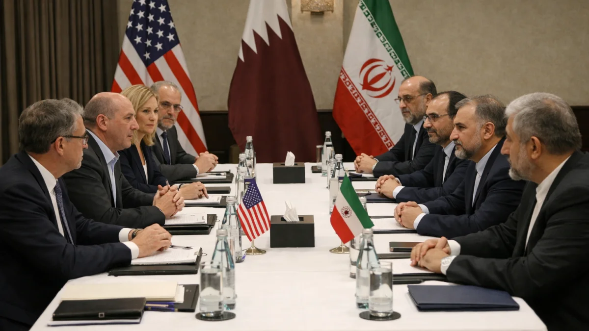 US-Iran Delegations Meet in Doha for Nuclear Talks