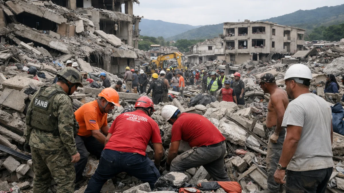 Venezuela Earthquake Death Toll Tops 500 With Thousands Missing