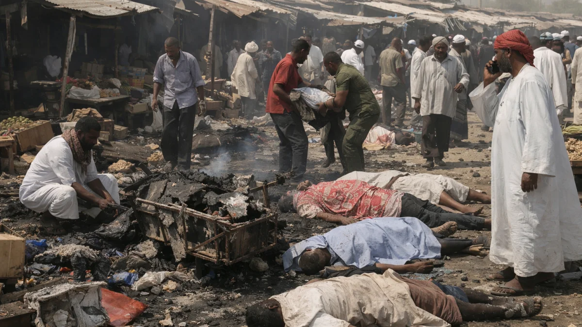 Sudan Market Drone Strike Kills Eleven in North Kordofan
