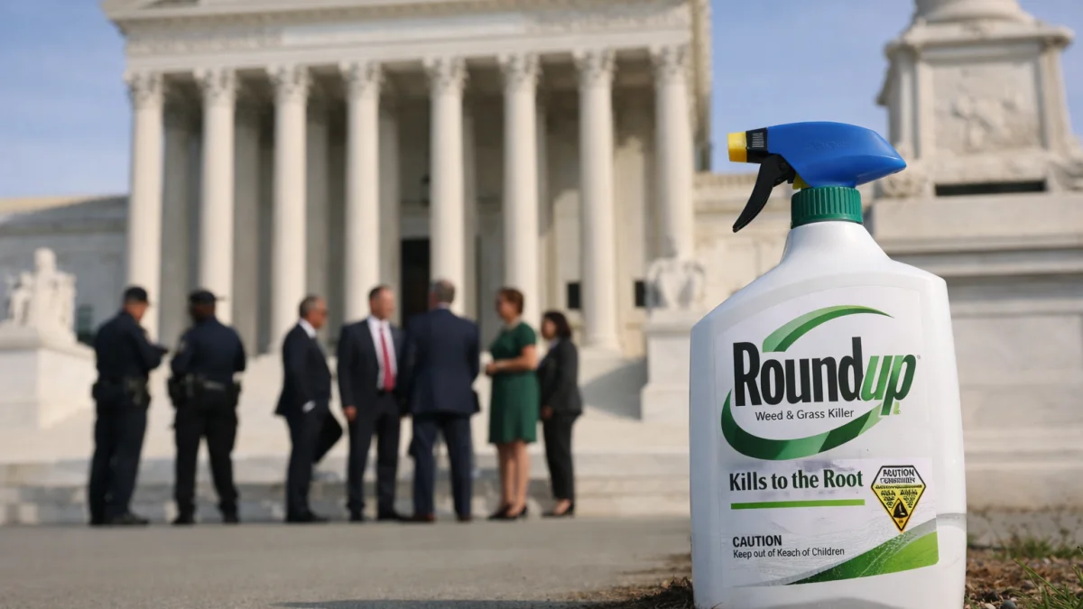 Supreme Court Blocks Lawsuits Against Weed Killer Maker Over Cancer Claims