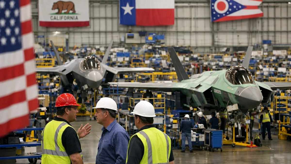 Defense Spending Surge Fuels State Competition for Contractor Jobs