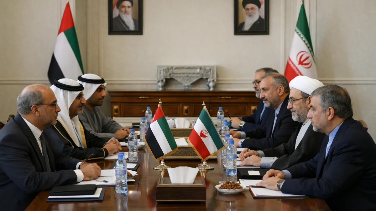 UAE and Iran Hold First Direct Talks Since War Began