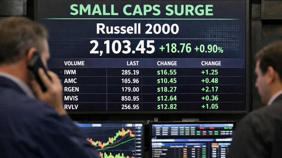 Small-Cap Stocks Post Best First Half in 35 Years