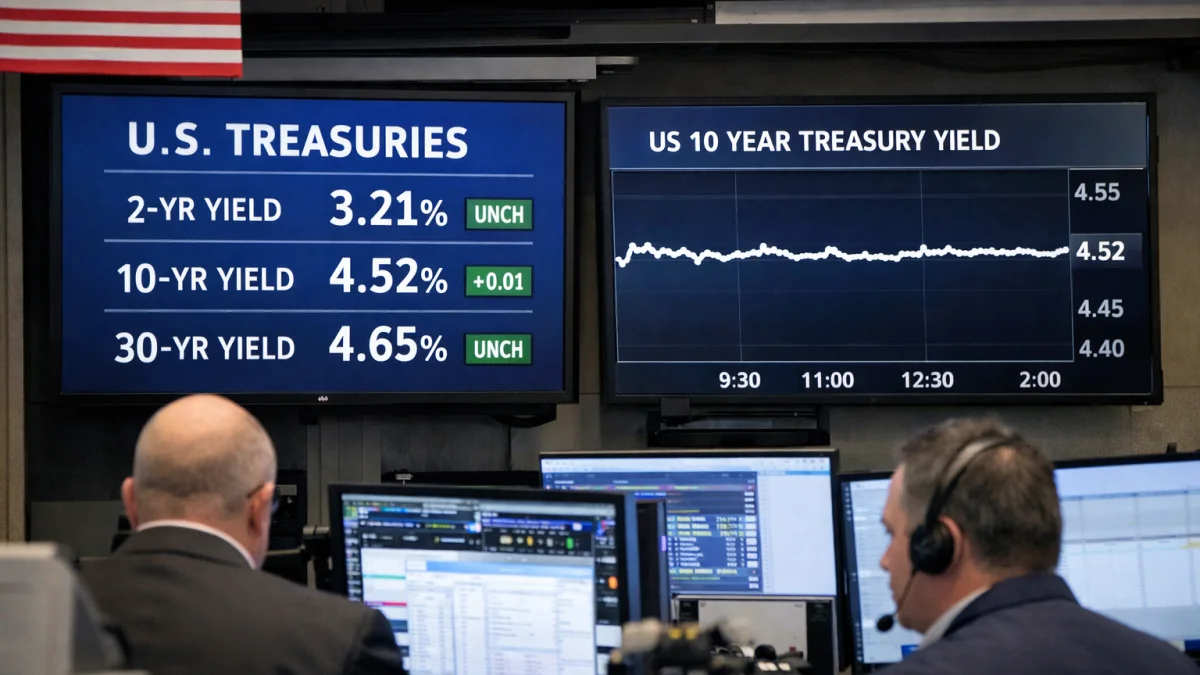 Treasury Yields Hold Steady After Key Employment Data Release
