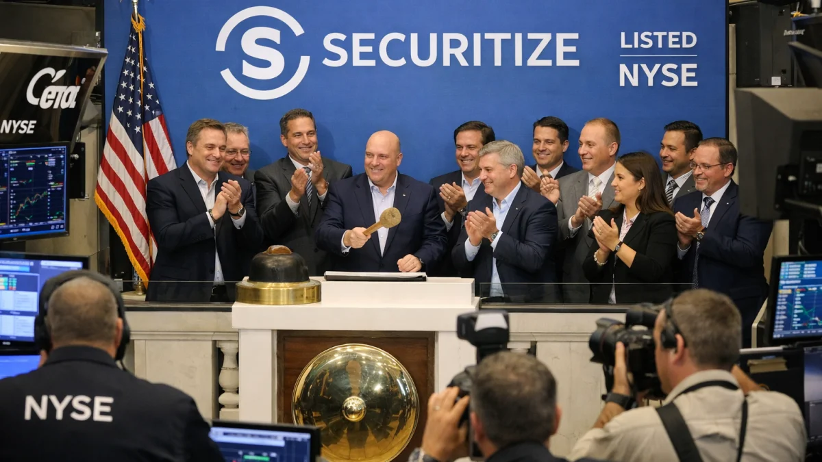 Securitize to Debut on NYSE as First Pure-Play Tokenization Firm