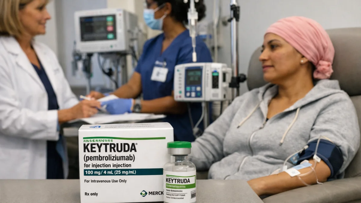 Merck Wins Approval for Expanded Triple-Negative Breast Cancer Therapy