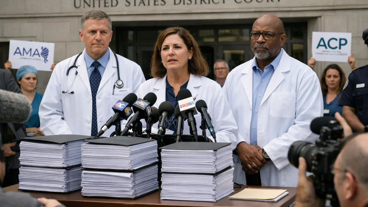 Medical Groups Sue Federal Government Over Vaccine Policy Overhaul