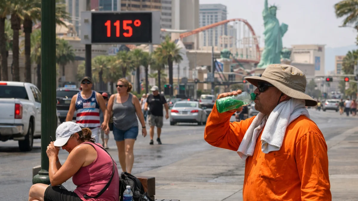 Extreme Heat Wave Grips Much of US Ahead of July 4 Holiday
