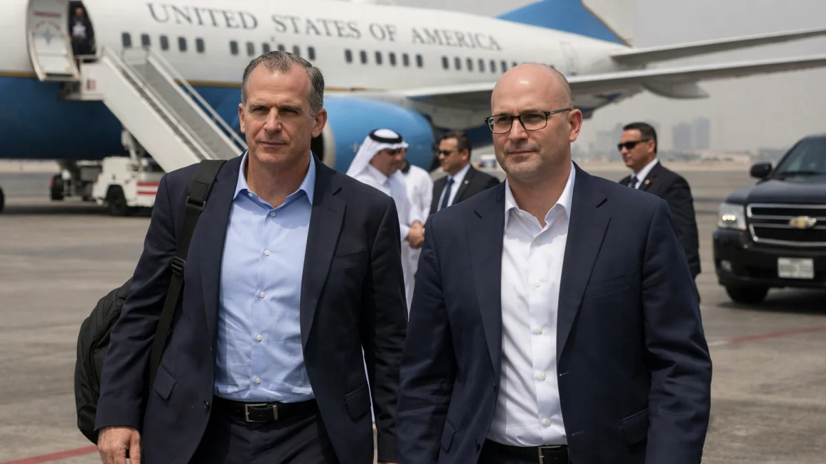 US Envoys Arrive in Qatar for Iran Talks Amid Ceasefire Tensions