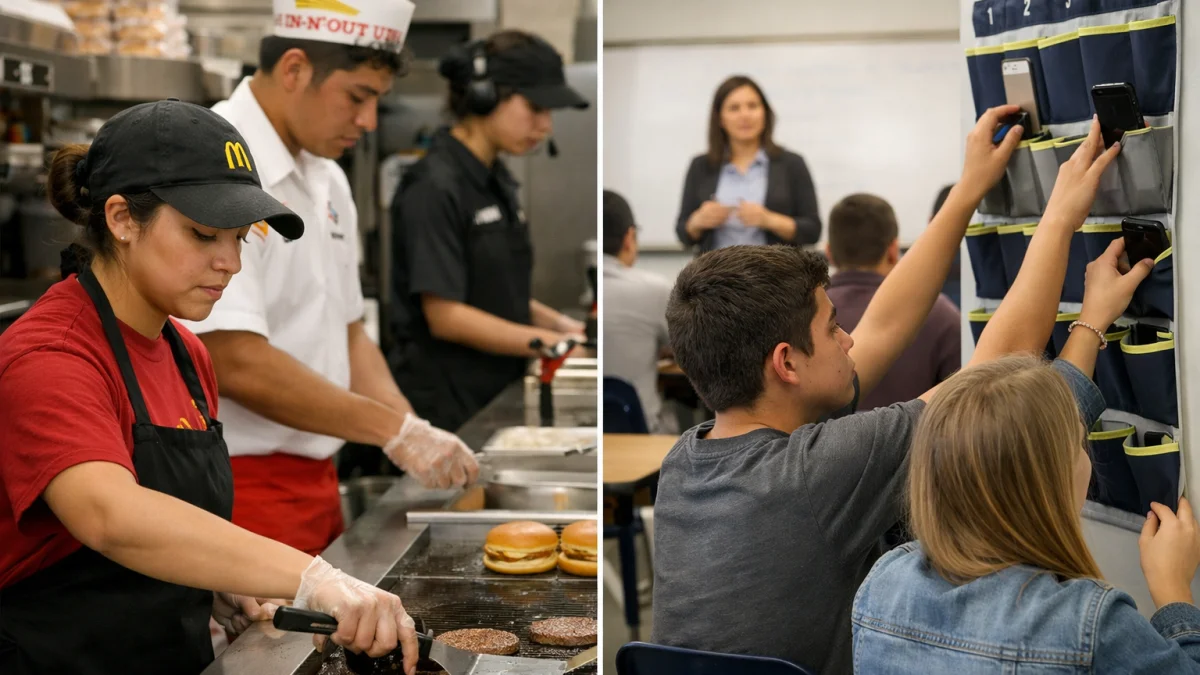 California Enacts Major Minimum Wage Hikes and School Cell Phone Restrictions