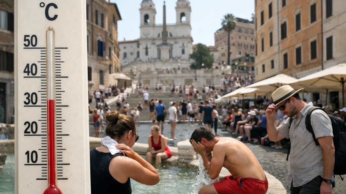 Extreme Heat Wave Intensifies Across Europe