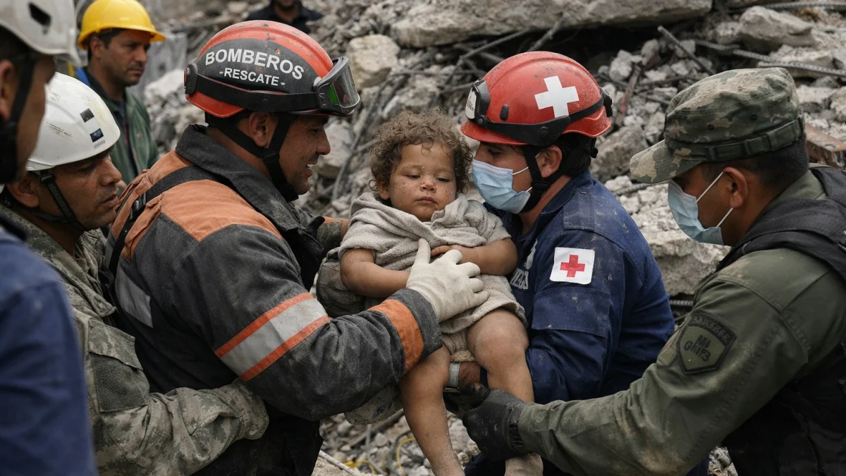 Toddler Rescued Alive Six Days After Devastating Venezuela Quakes