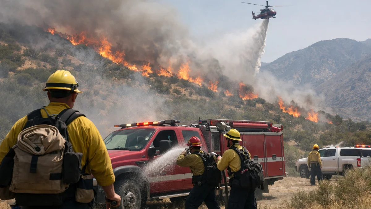 Extreme Heat Fuels Utah Wildfires and Strains Resources