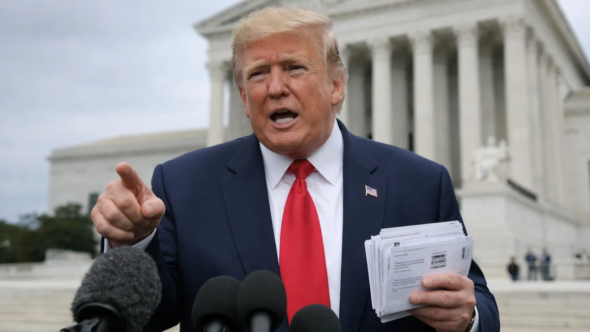 Trump Criticizes Supreme Court Ruling on Mail Ballots