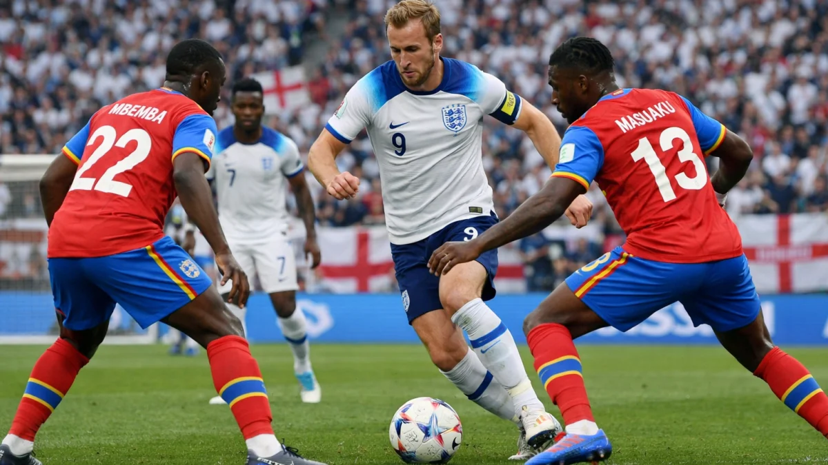 England Faces DR Congo in World Cup Knockout Stage Match